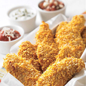 Parmesan Chicken Finger Dippers