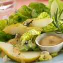 Bibb Lettuce Salad with Gorgonzola and Fresh Pear Dressing