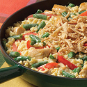 Cheesy Chicken and Vegetable Skillet